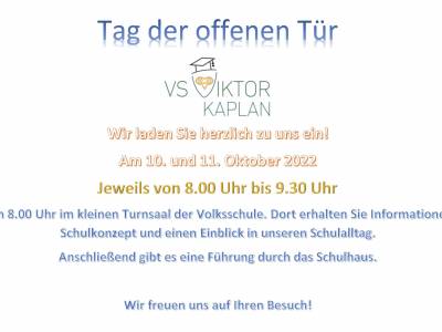 Tag der offenen Tür