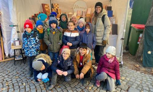 Eiskrippe und Adventmärkte