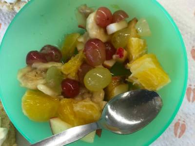 English Week: Fruit Salad and Scones