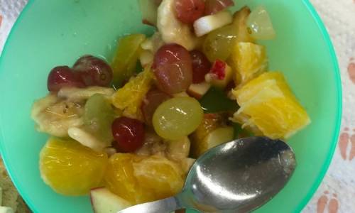 English Week: Fruit Salad and Scones