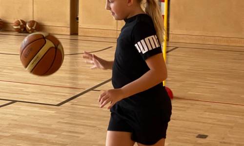 Basketball mit Adnan