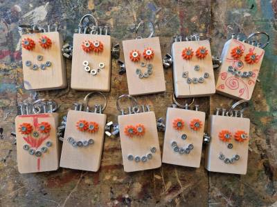 Erstes Arbeiten mit Holz in Technik und Design