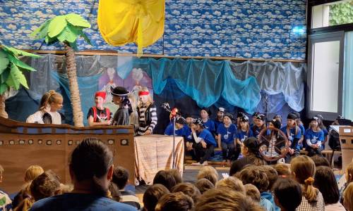 „Das geheime Leben der Piraten“ begeistert an der Volksschule Viktor Kaplan