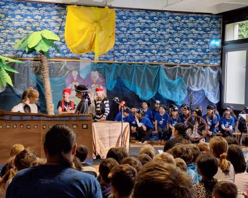 „Das geheime Leben der Piraten“ begeistert an der Volksschule Viktor Kaplan