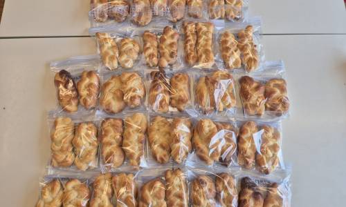 Die 3.c als BäckermeisterInnen