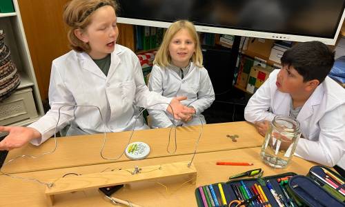 Experimente am Tag der offenen Tür