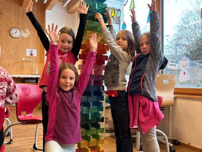 Von Winter bis Frühlung, Aktivitäten in den Gruppenräumen