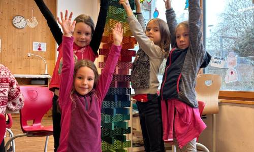 Von Winter bis Frühlung, Aktivitäten in den Gruppenräumen