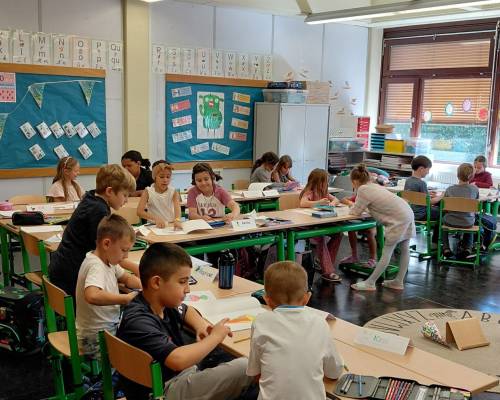 Wir lernen unsere Patenklasse kennen!